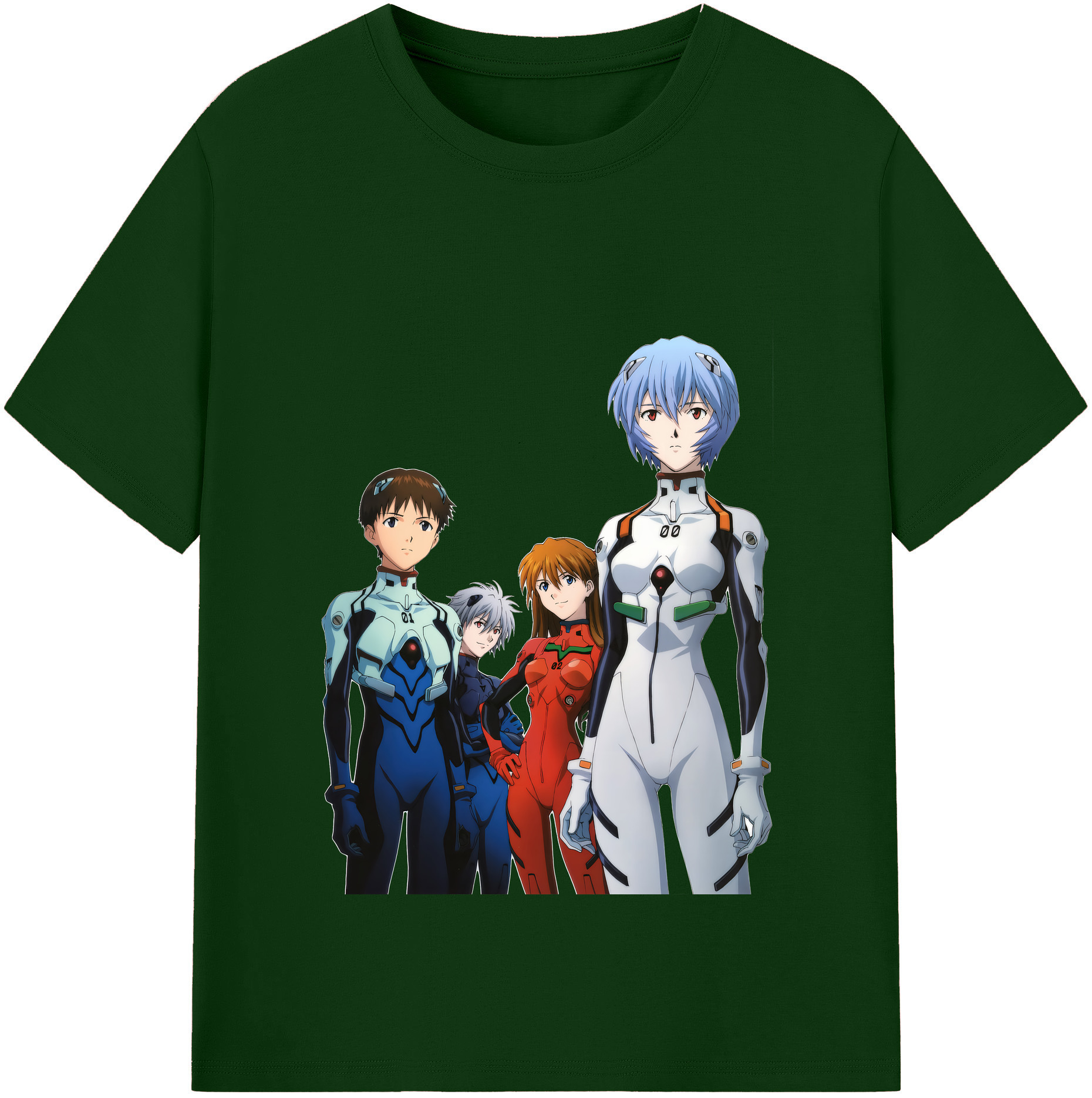 （画像用） EVA 新世紀エヴァンゲリオン 綿100％半袖Tシャツ（フロントプリント）
